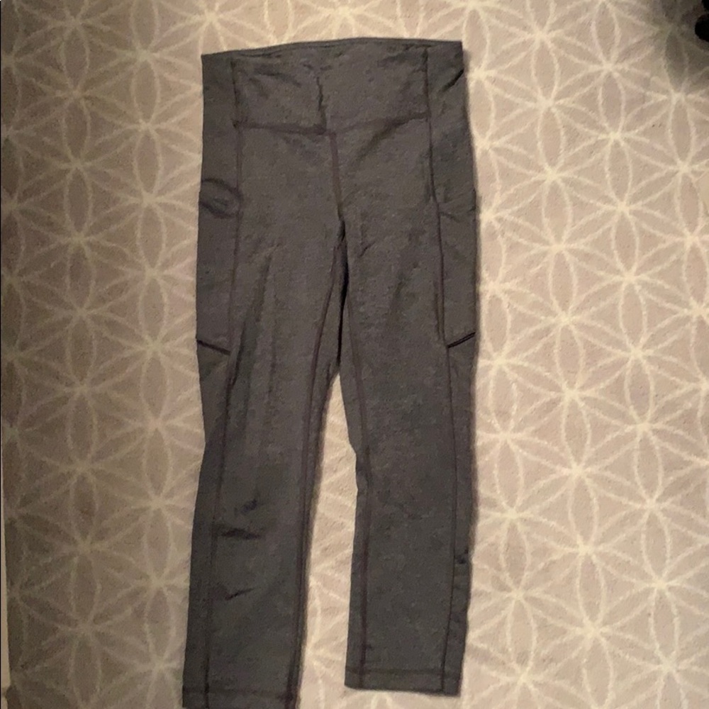 Lululemon Capri Grey Leggings